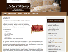 Tablet Screenshot of desousasdesign.com